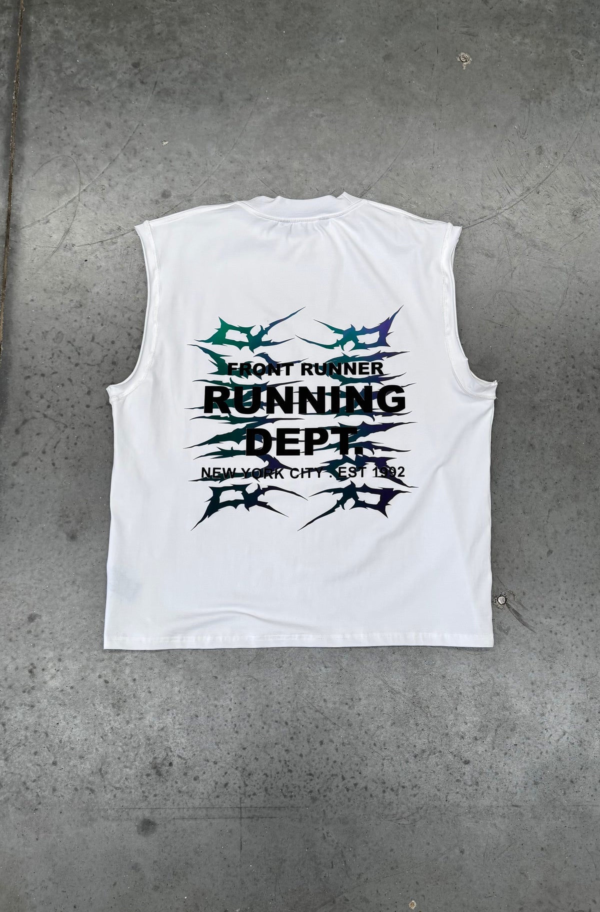 Tribal Dept Tank - White - Hover