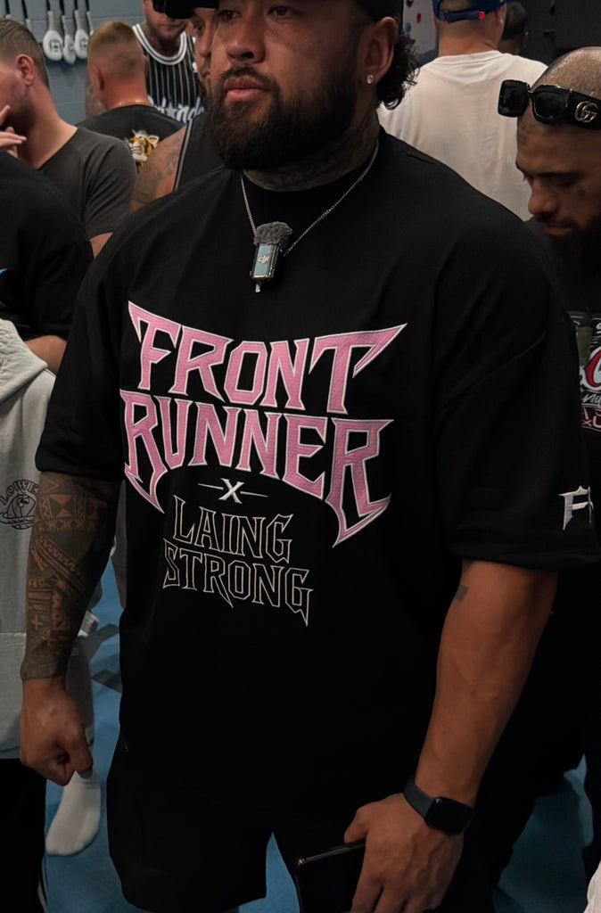 Lead the Charge Tee - Black Bubblegum