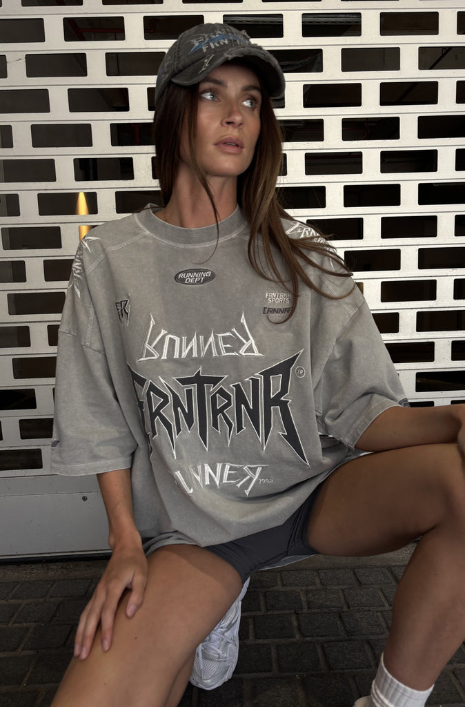 Tagged Tee Concrete [women]