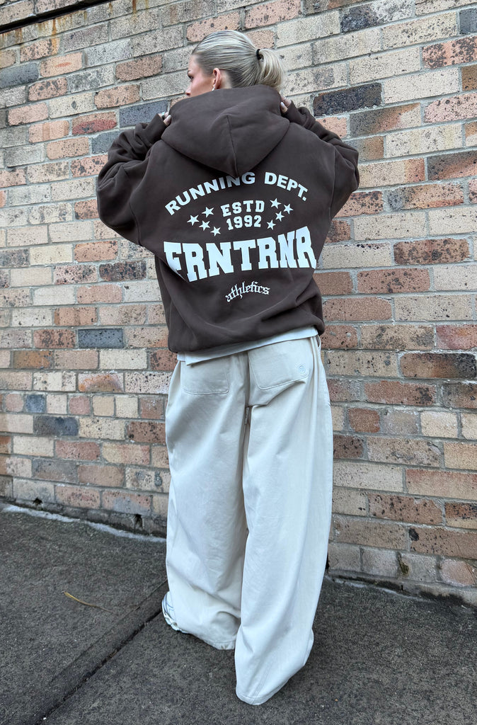 FRNTRNR ESTD Hoodie Mocha