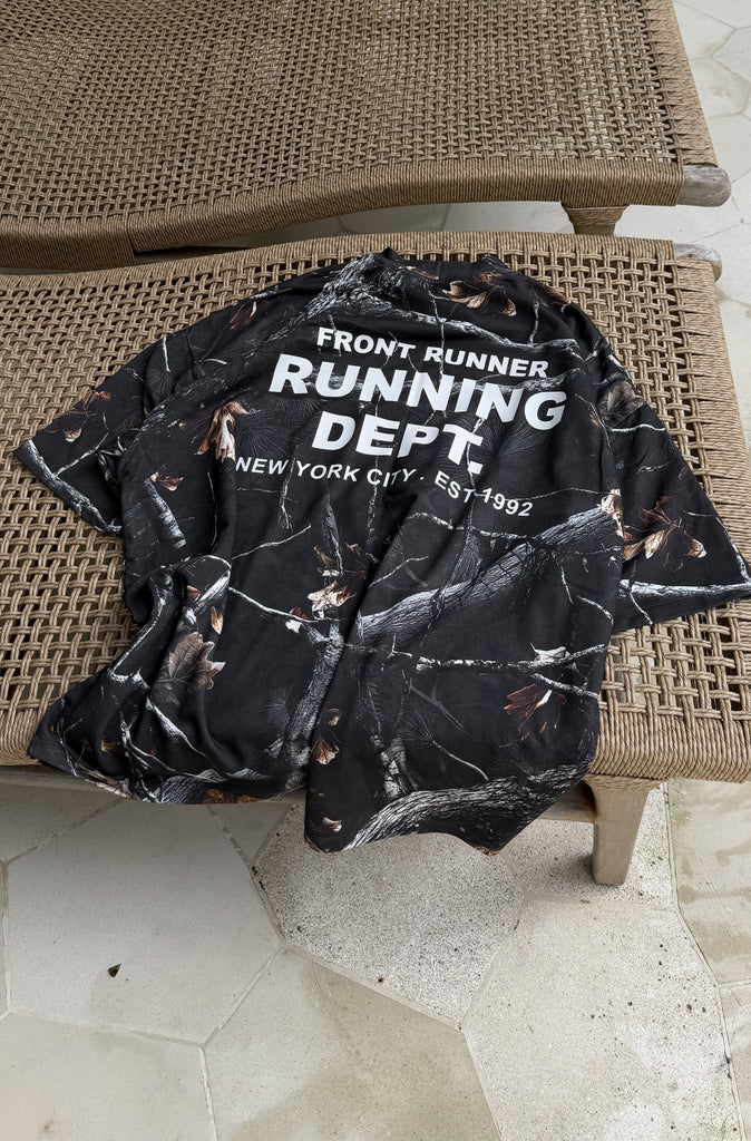 Running Dept Tee Night Camo