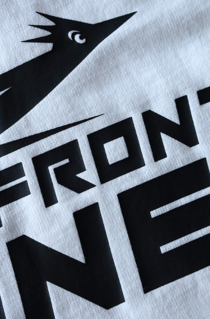 Road Runner Tee - White Black