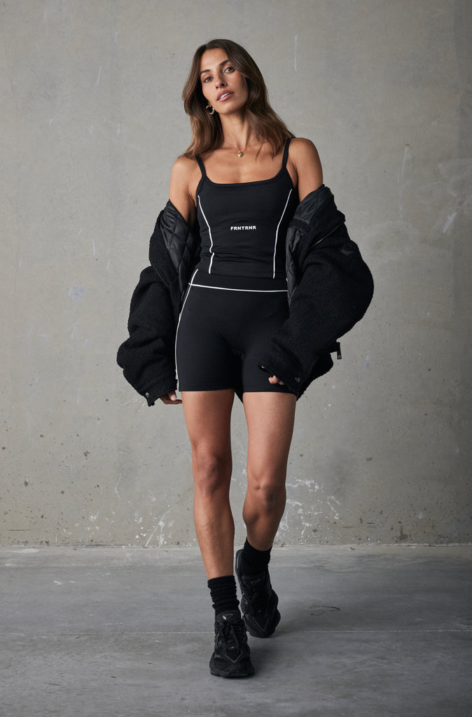 FRNTRNR Contour Bike Short - Black