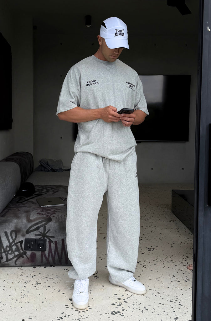 Running Dept Tee Grey Marle