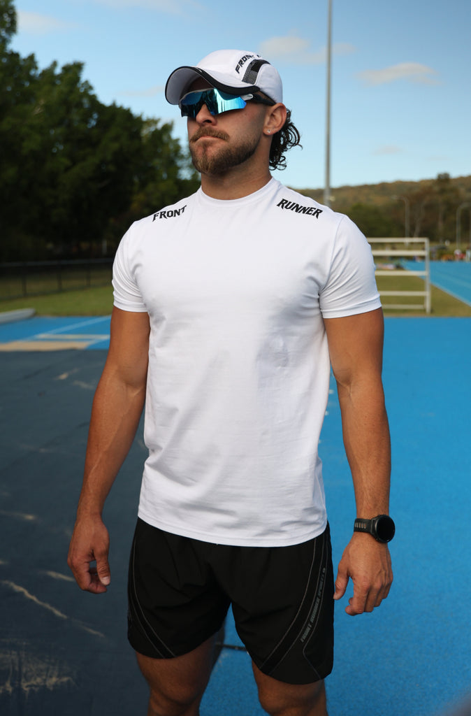 Inter Fitted Tee - White