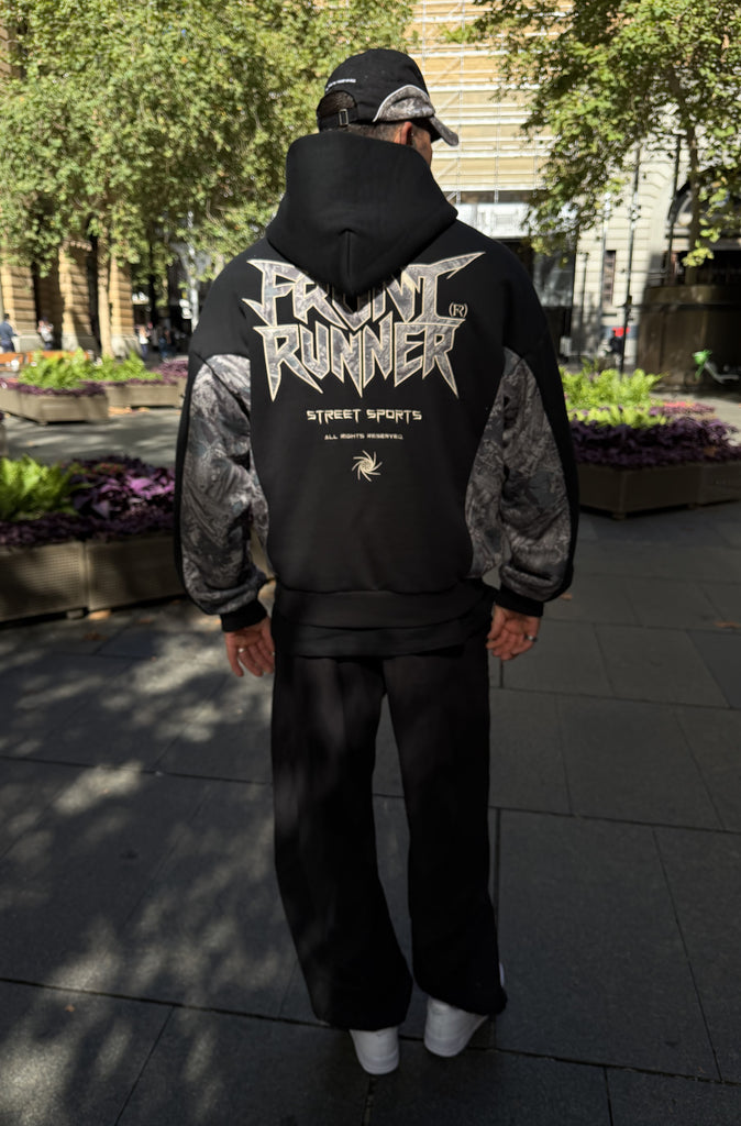 No Mercy Hoodie Black Camo