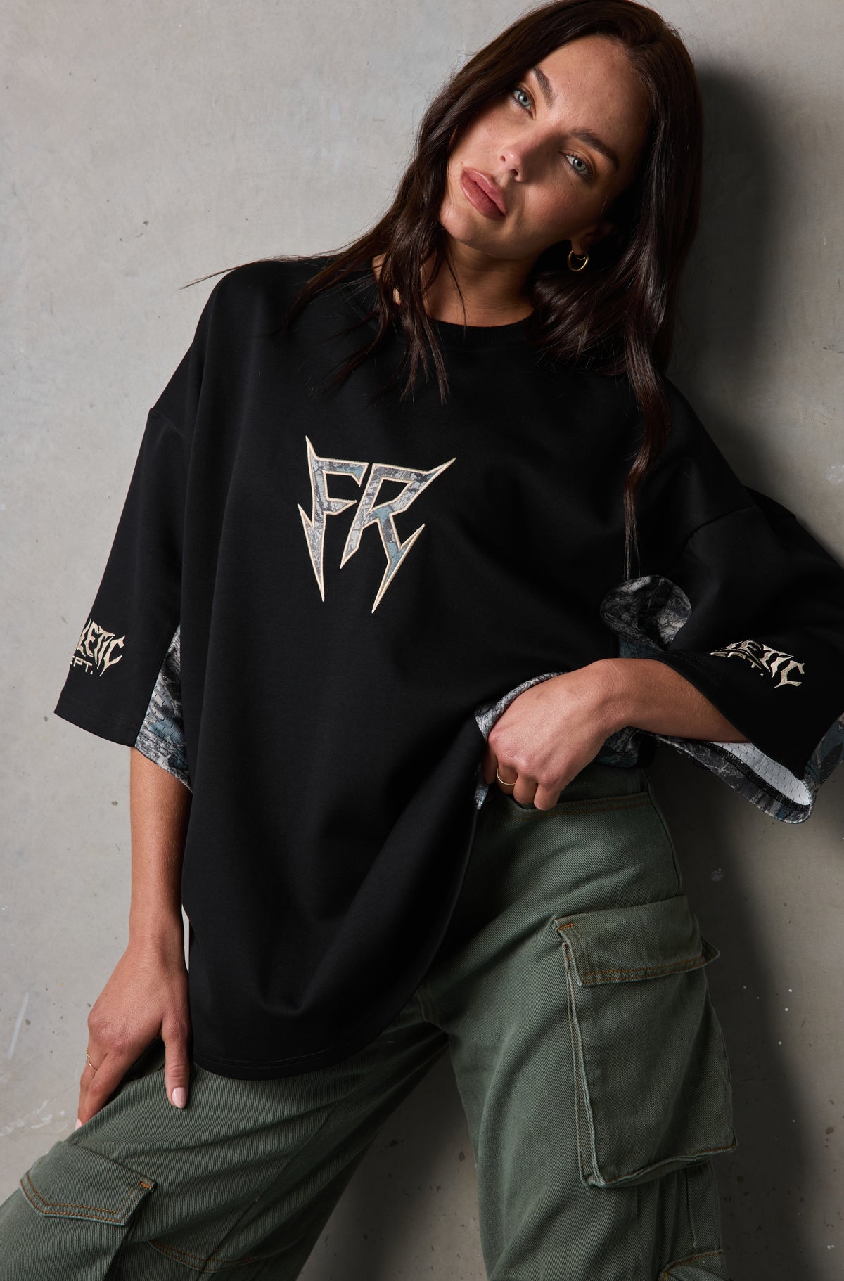 No Mercy Jersey Black/Camo [women]