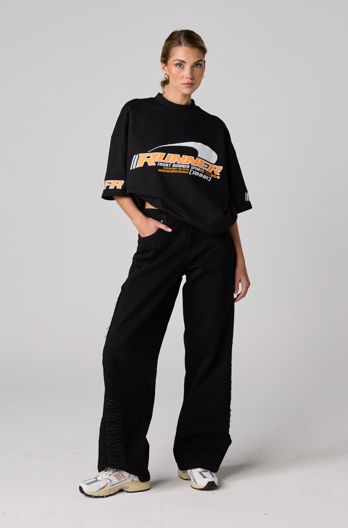 Circuit Tee - Black Mandarin - Women