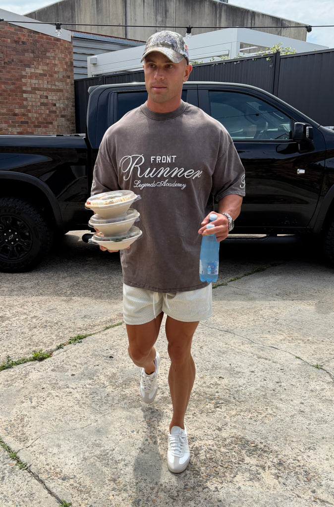 Legends Academy Tee - Choc Wash