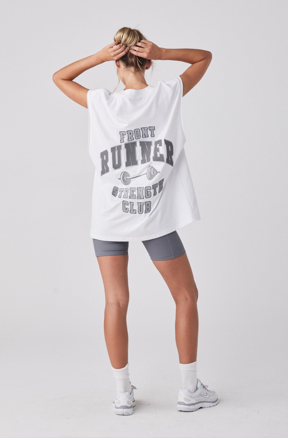 Strength Tank - White Mercury - Women