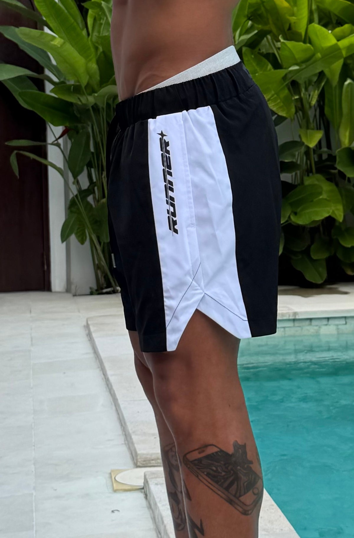 Star Runner Pro Short Black [men]