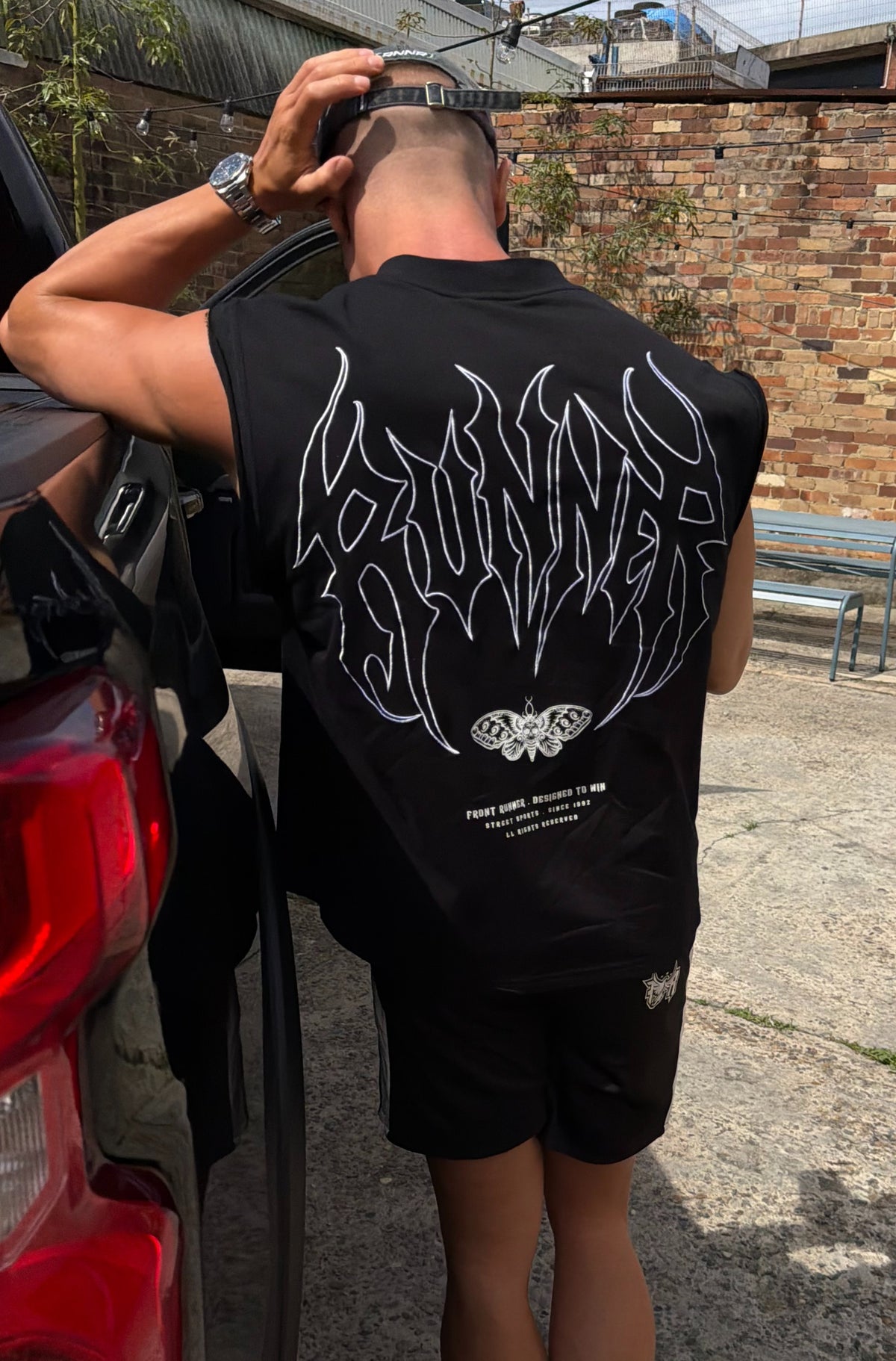 Echo Of Wings Tank - Black - Men