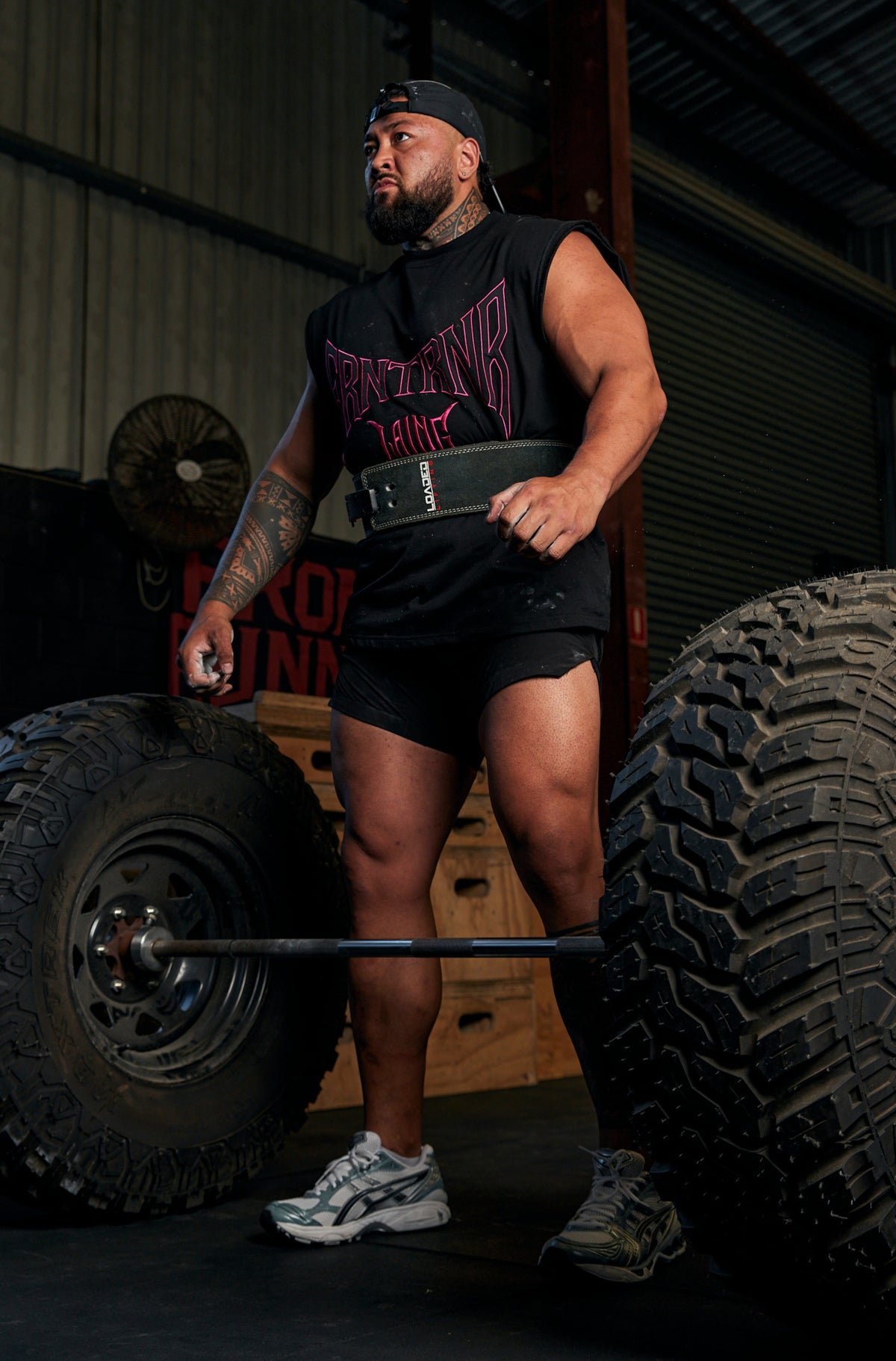 FR X LS Tank - Black Flamingo