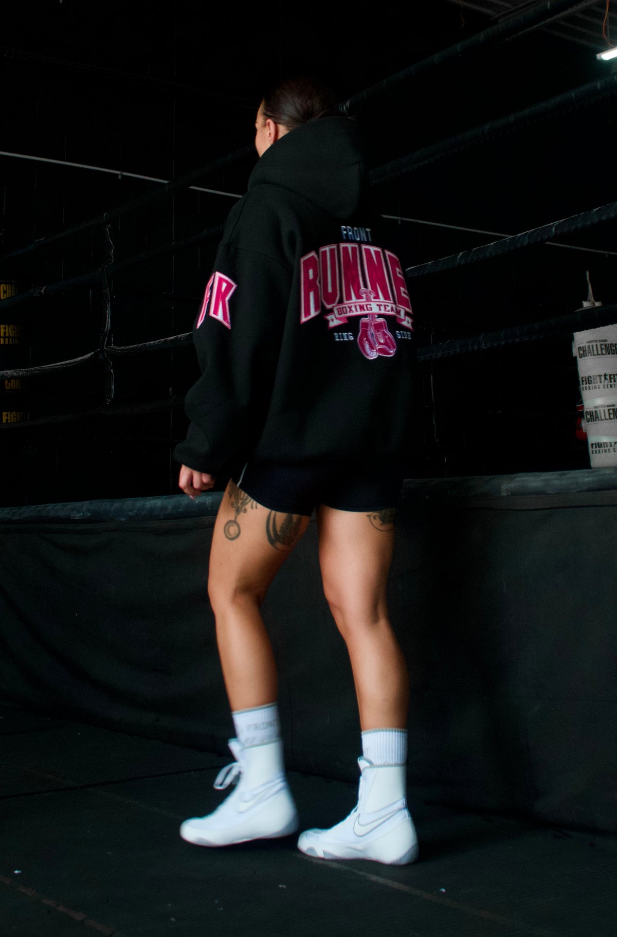 Ringside Hoodie - Fuschia Night - Women