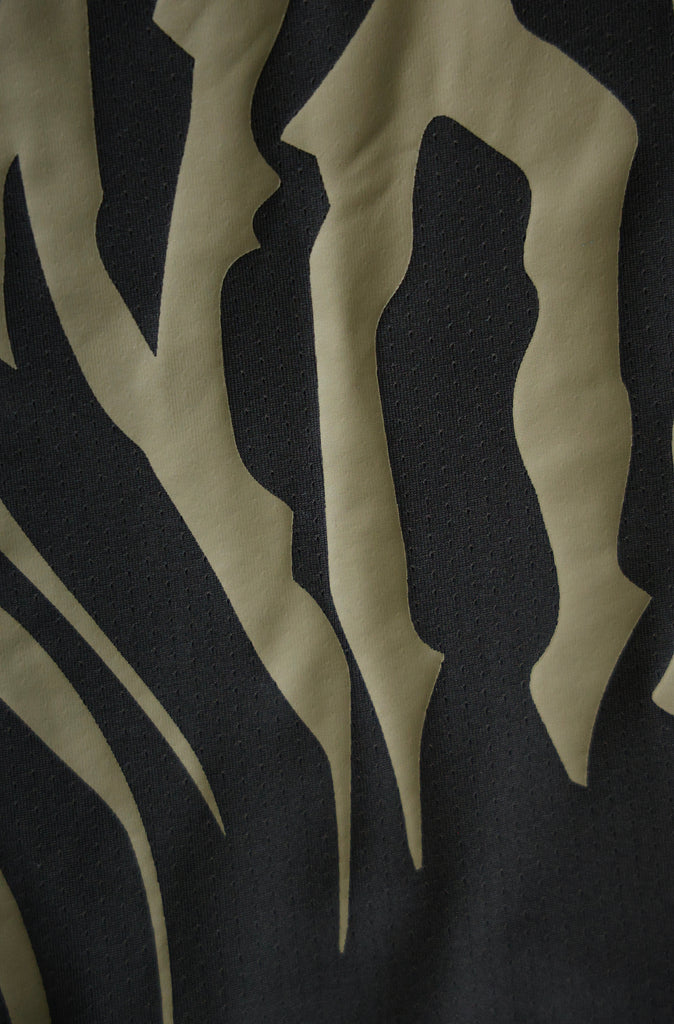 Vapour Dept Singlet - Black/Khaki