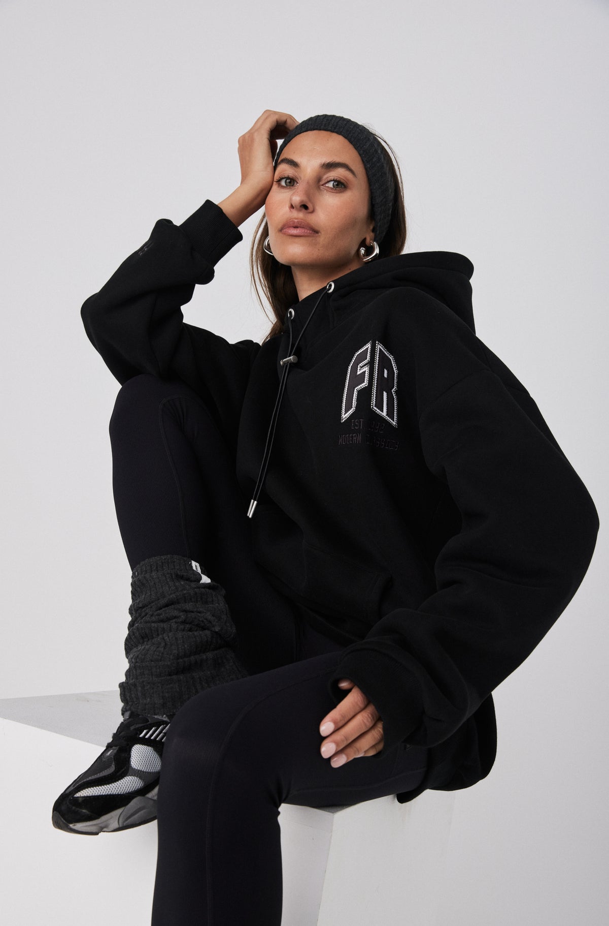 Evolved Classic Hoodie - Monochrome - Women