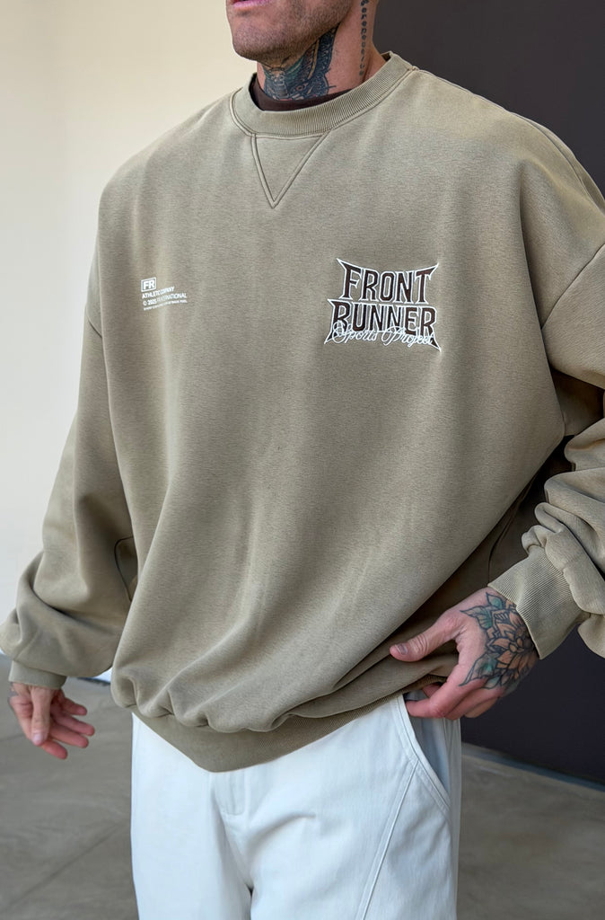 Collusion Crewneck Washed Tan