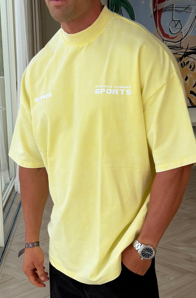 SS Sport Tee Lemon [men]