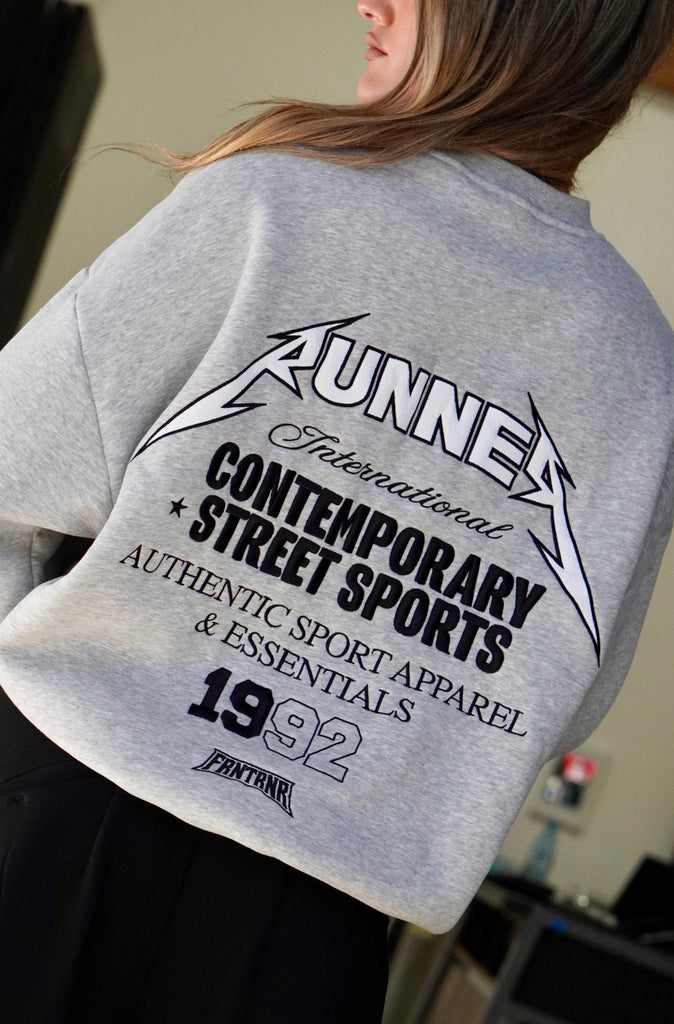International Crewneck Grey Marle