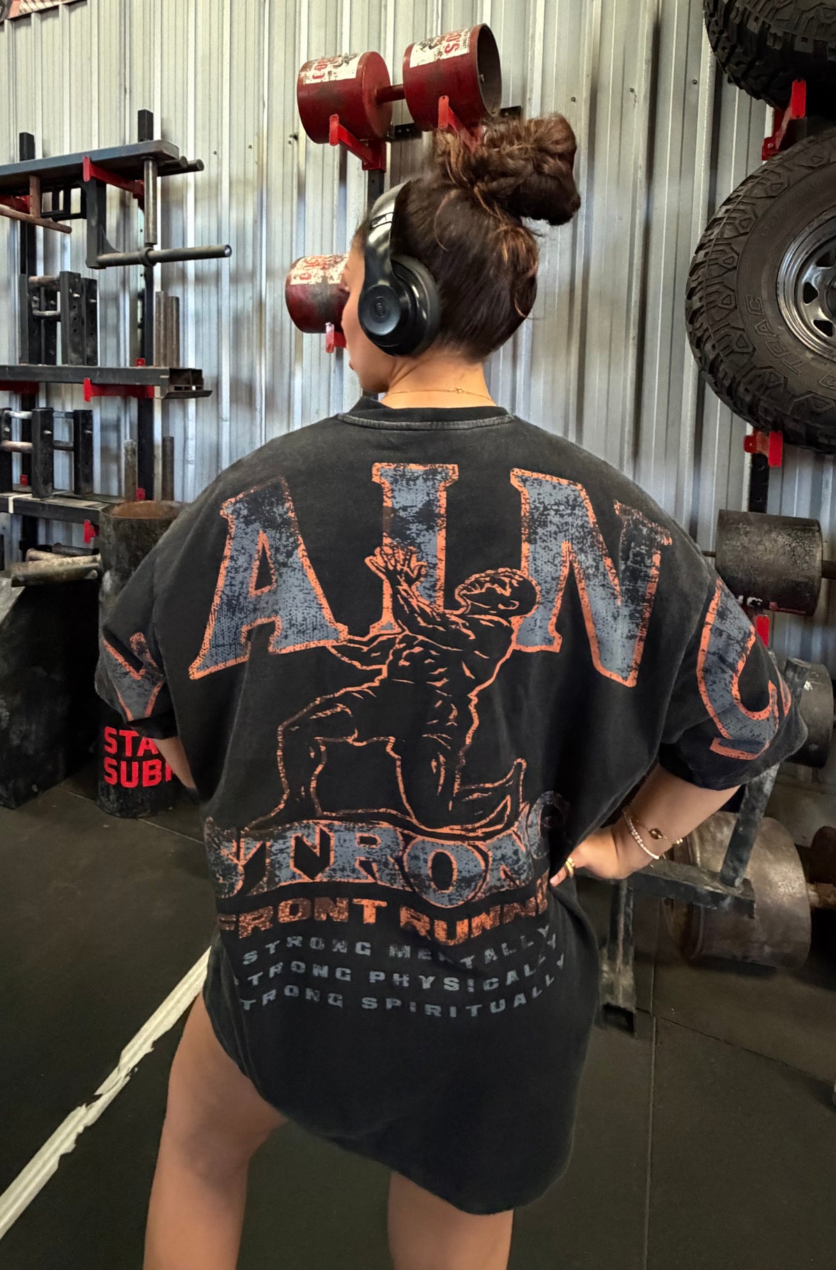 Pillars of Strength Tee Vintage Ember [women]