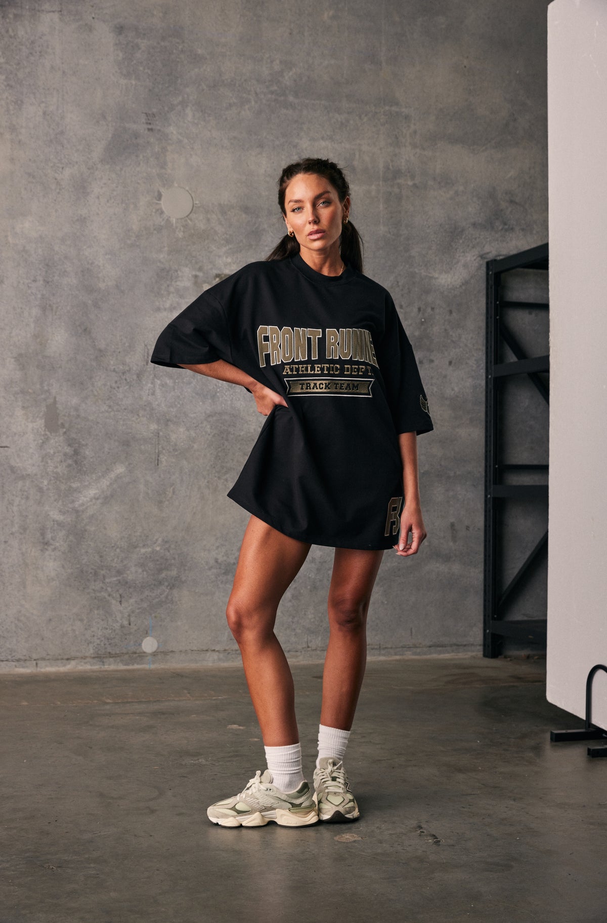 Athletic Department Tee - Caviar - Women