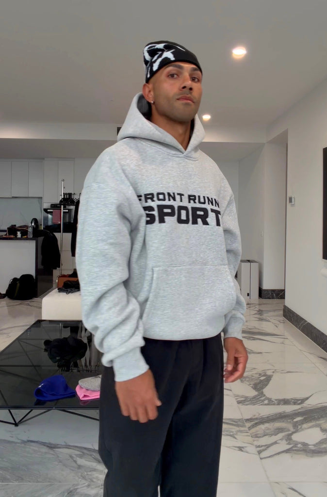 Studio Hoodie Grey Marle