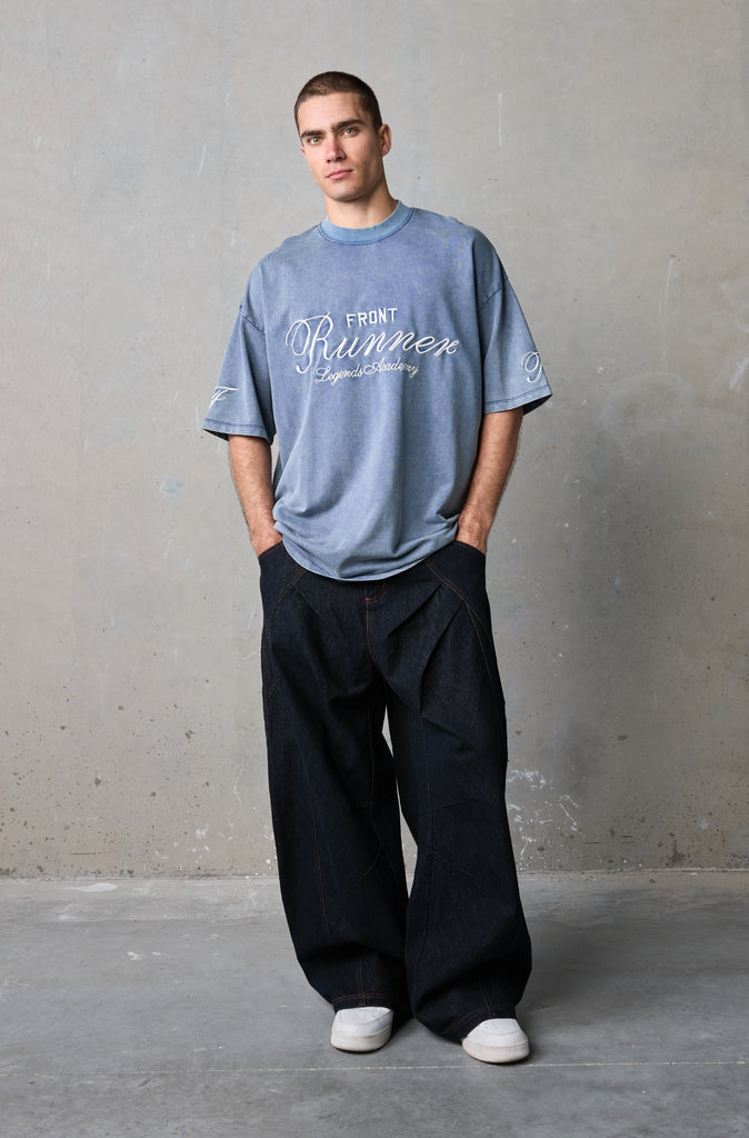 Legends Academy Tee - Denim Wash