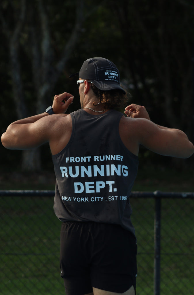Running Dept Singlet - Mercury
