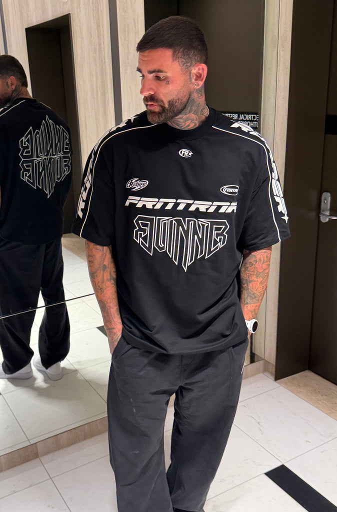 Double Down Tee Black [men]