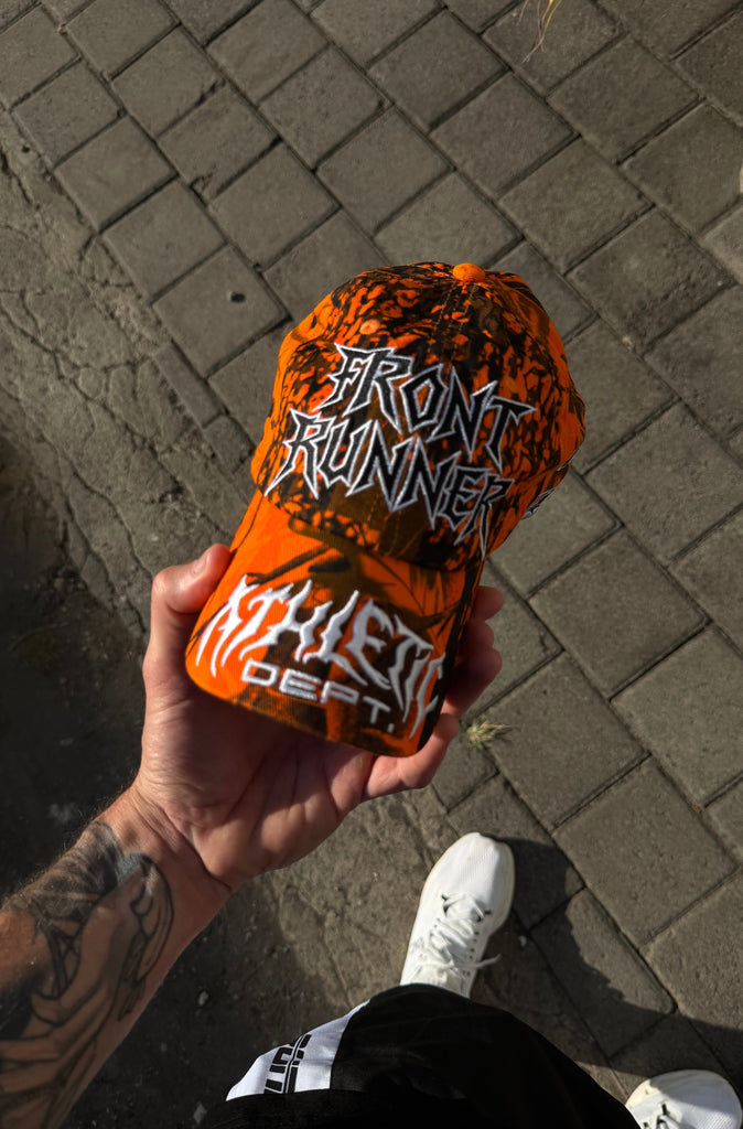 Offset Cap Orange Camo