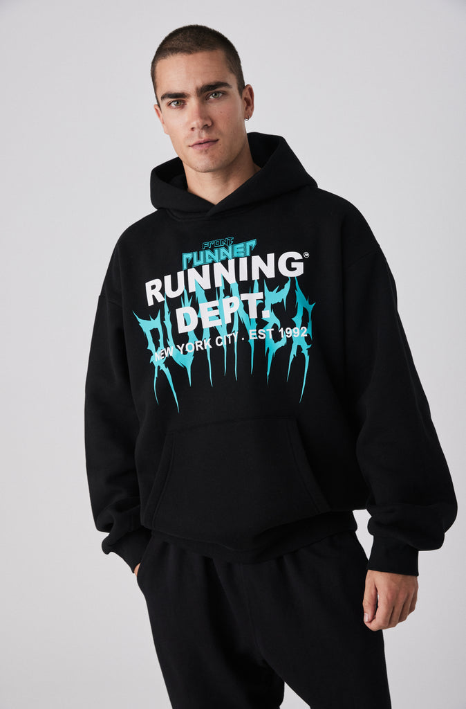 Tribal Dept Hoodie - Black Tiffany