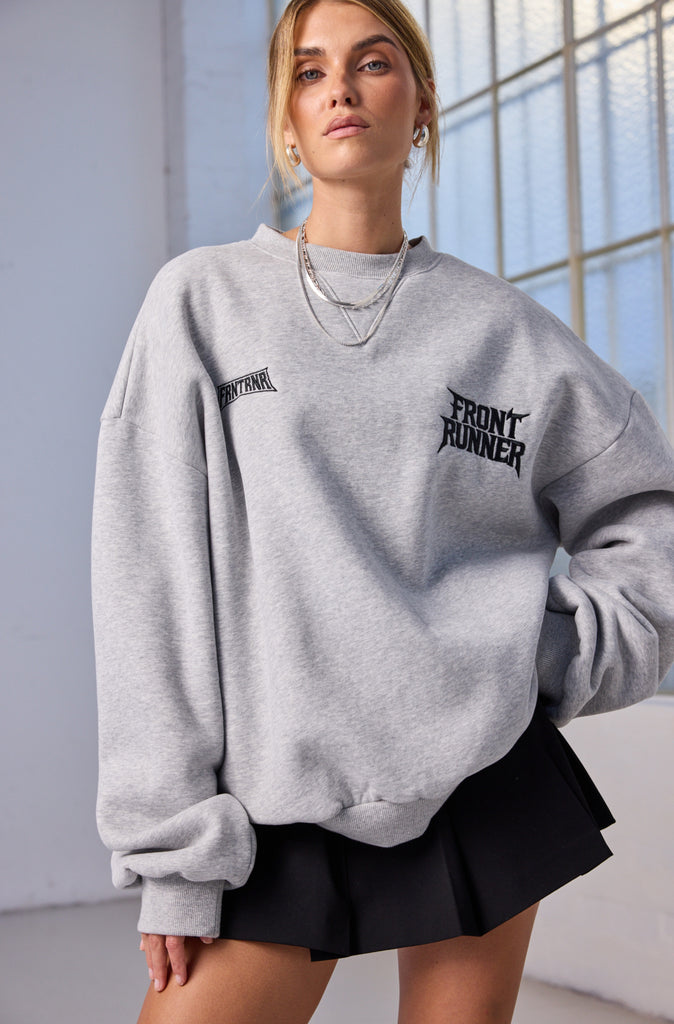 International Crewneck Grey Marle