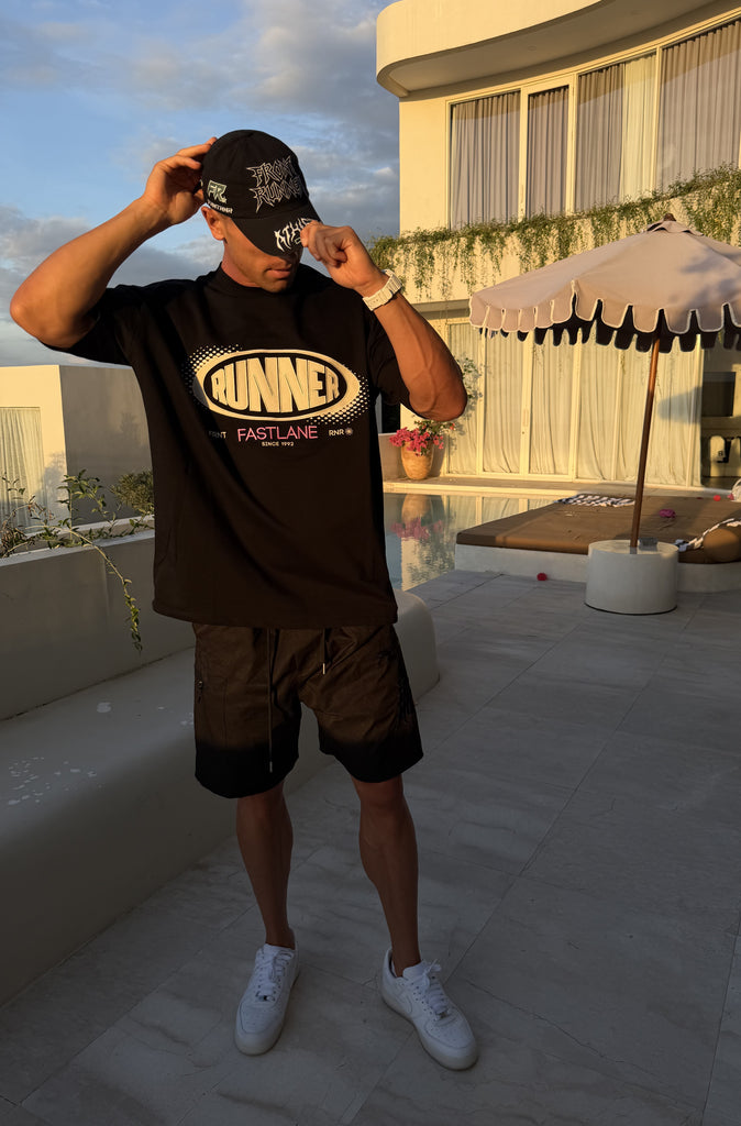 Fast Lane Tee Black