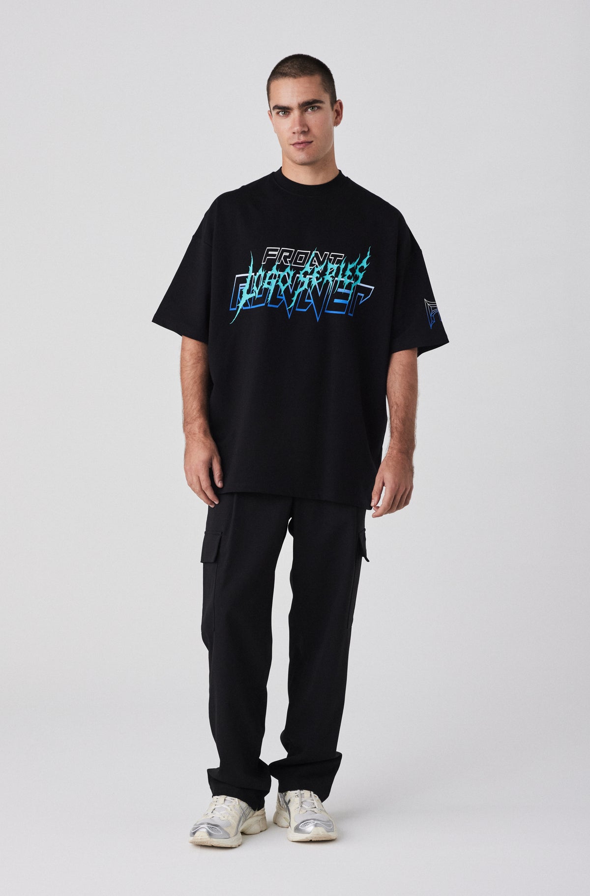 Grit Series Tee - Black Tiffany - Men