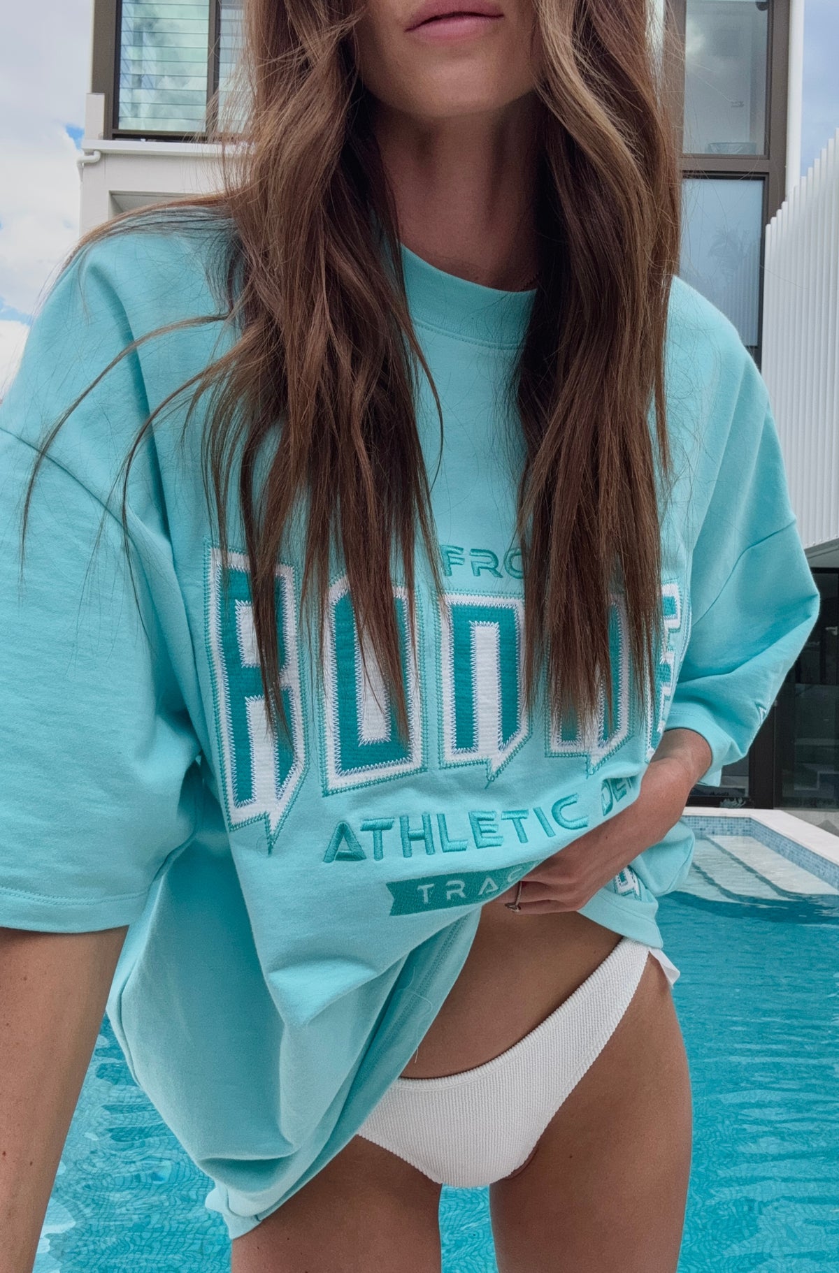 Viper Dept Tee Ice Blue [women]