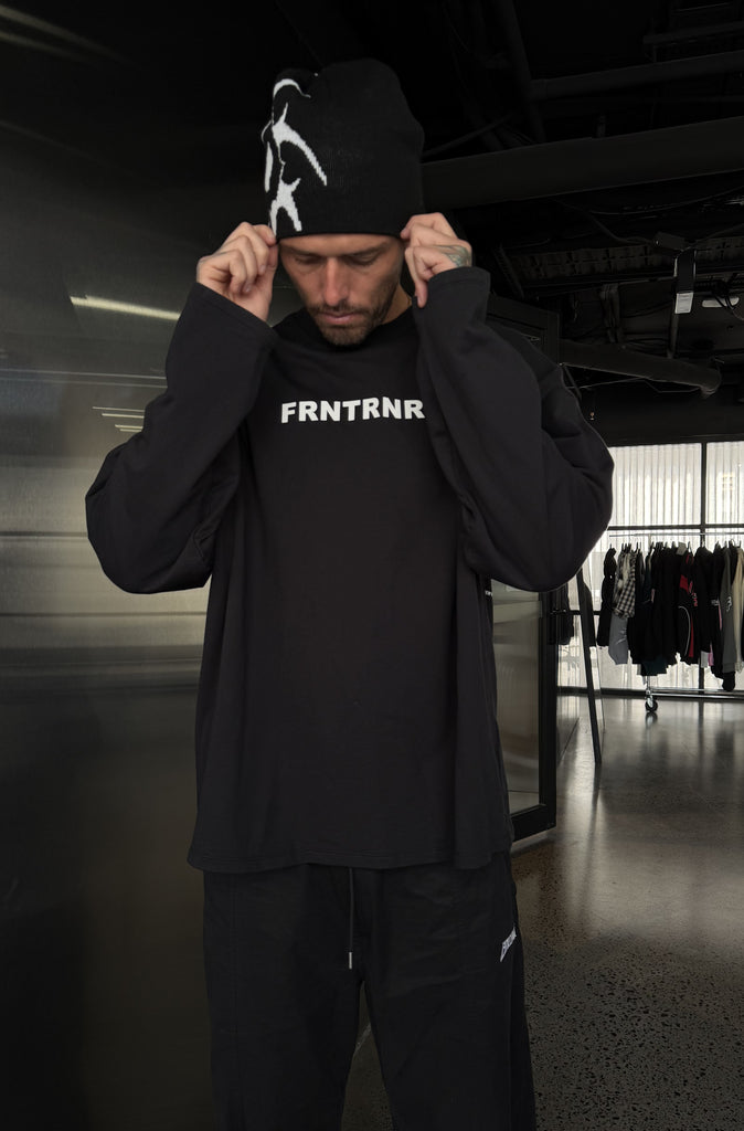 FRNTRNR L/S Tee Black