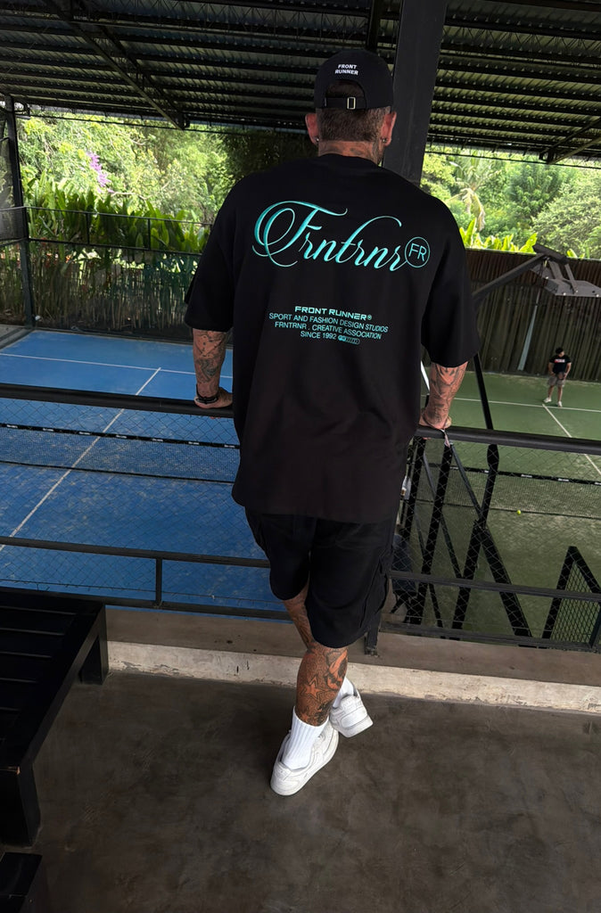 Insignia Tee Black Teal [men]