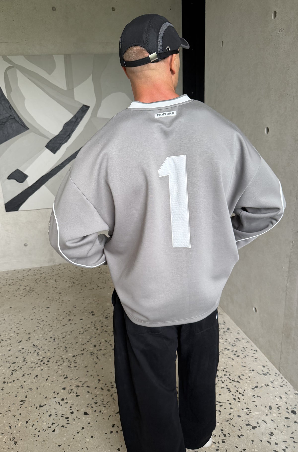 Striker L/S Jersey Grey [men]