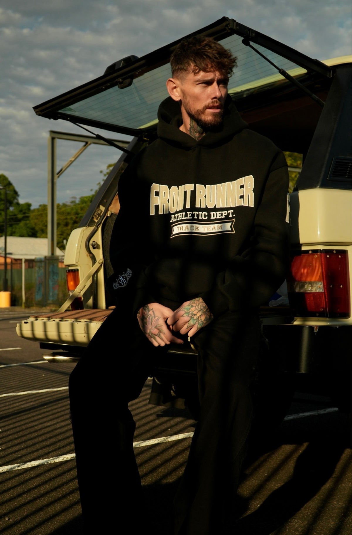 Athletic Department Hoodie - Black Malt - Men