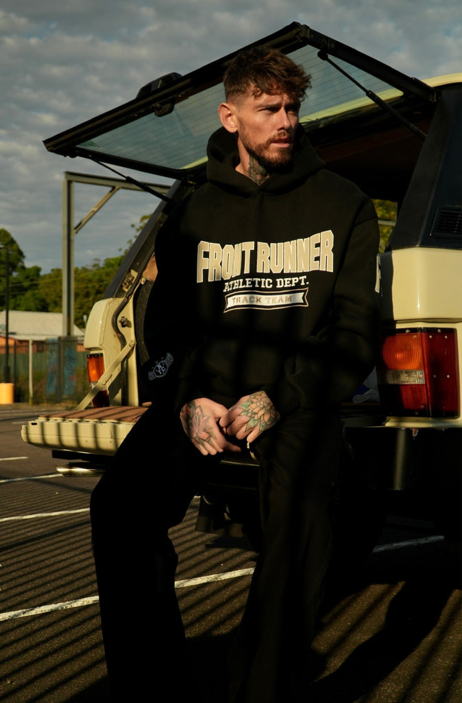 Athletic Department Hoodie - Black Malt