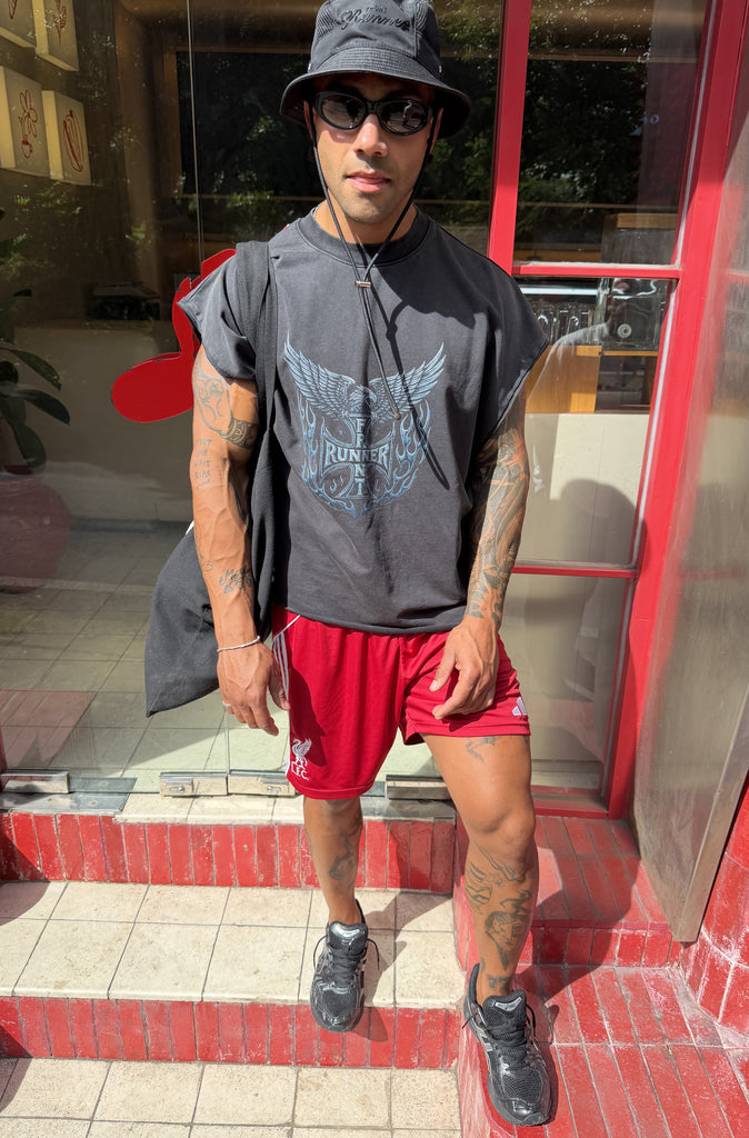 Legacy Muscle Tank Washed Black [men]