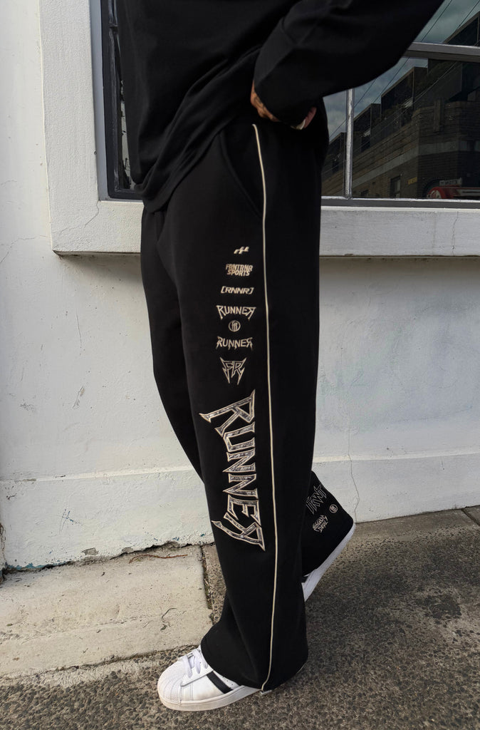 Hypercore Barrel Trackpant Black Camo