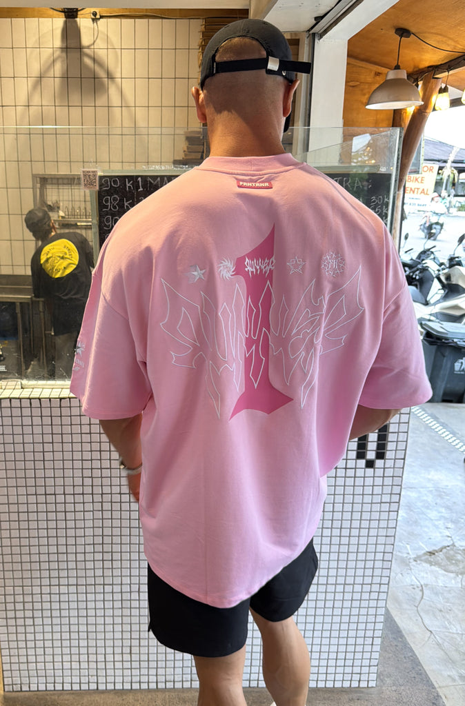 Hybrid Tee Pink [men]