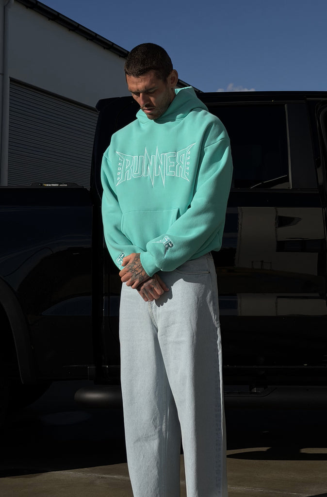 FRNTRNR Bolt Hoodie Sea Breeze