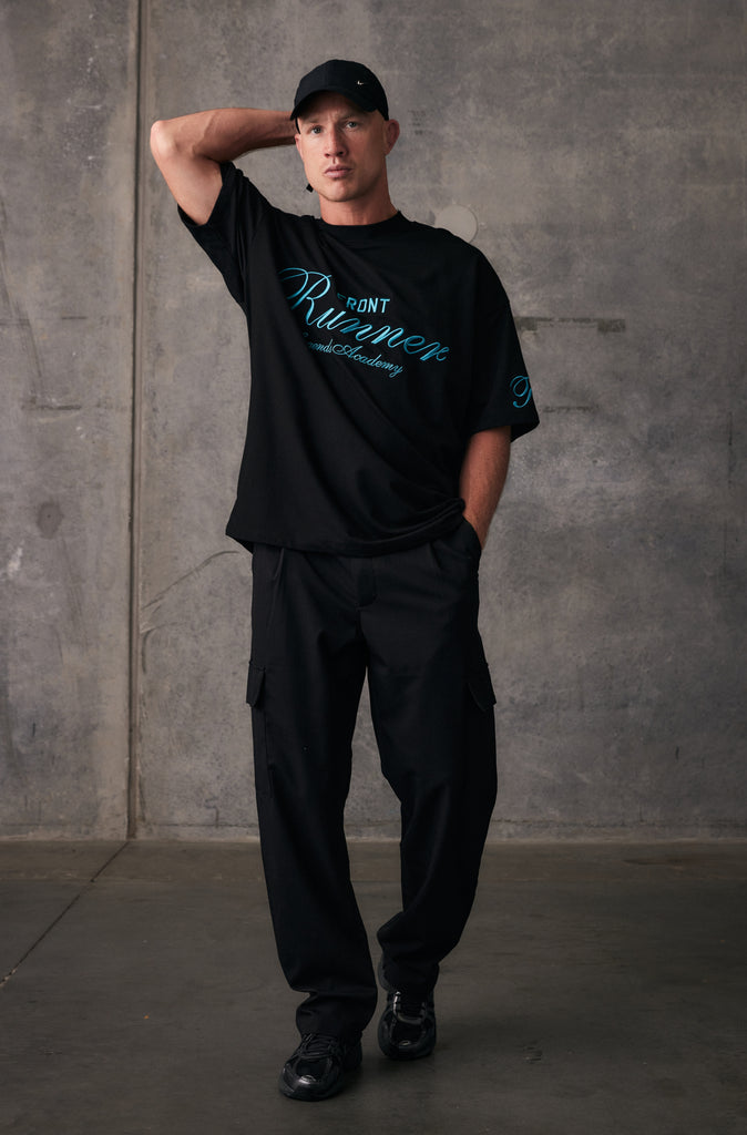 LA Tee - Black & Teal