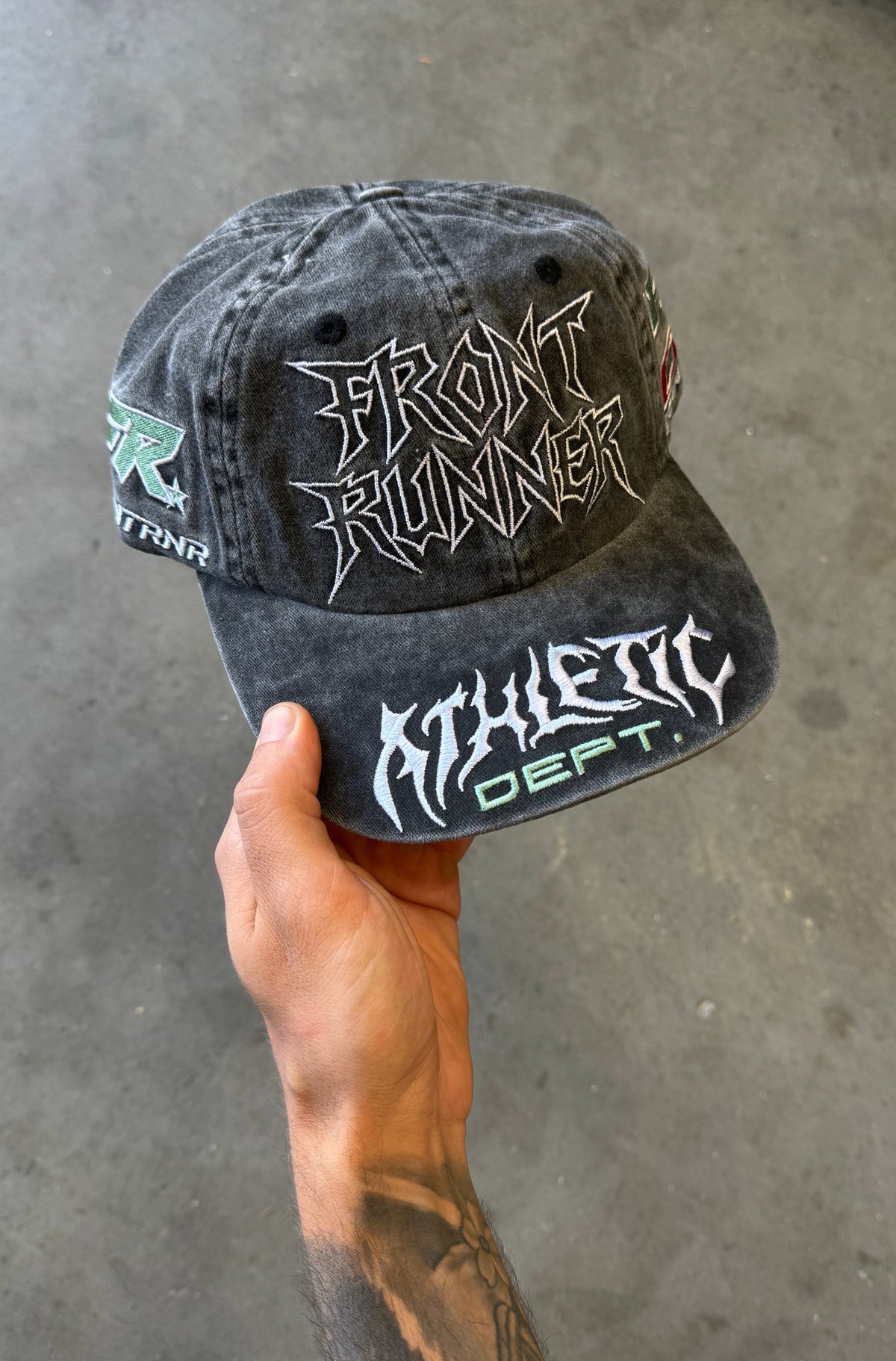 Offset Cap Black