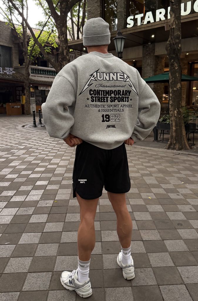 International Crewneck Grey Marle