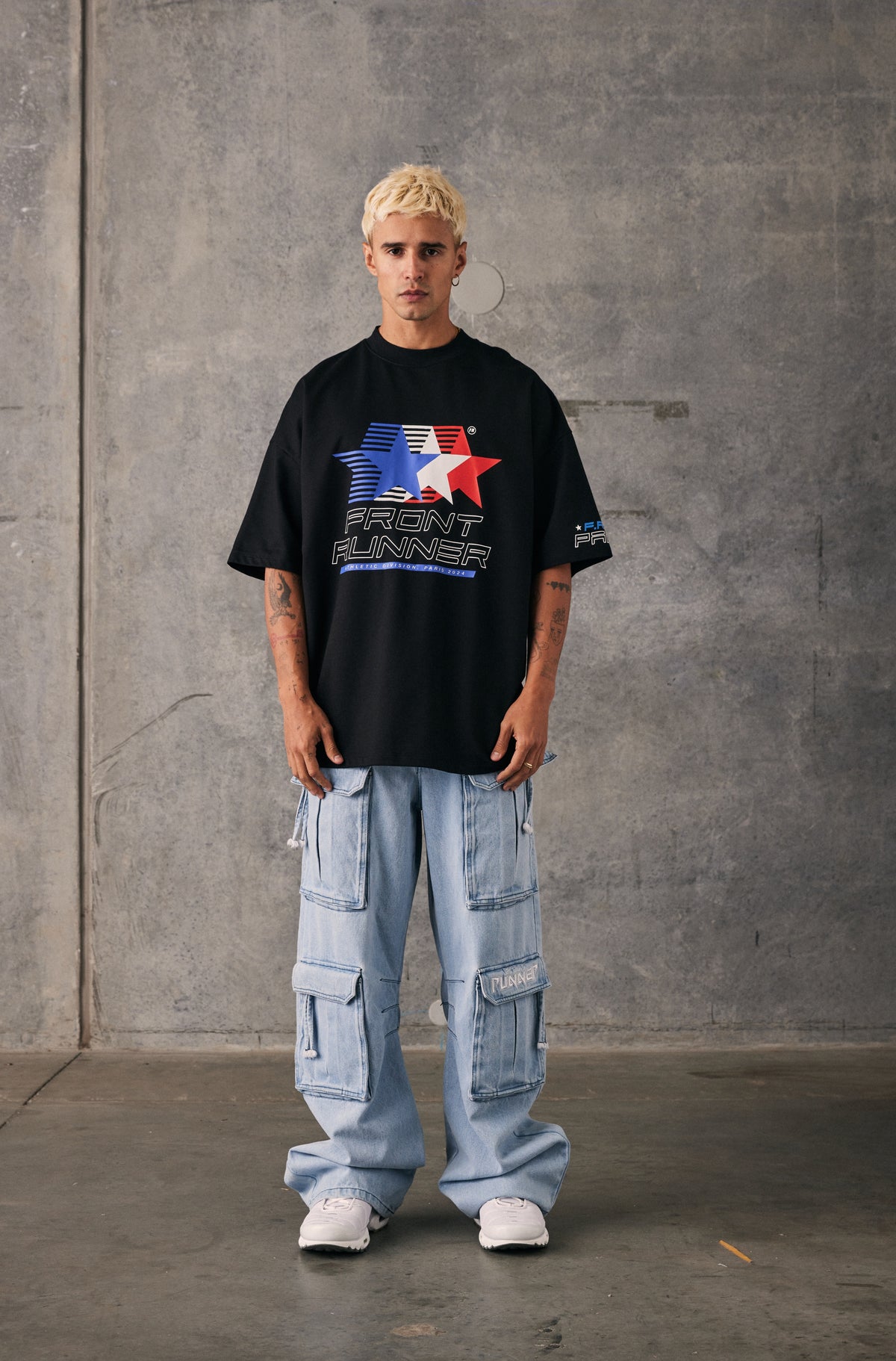 Paris24 Tee - Black - Men