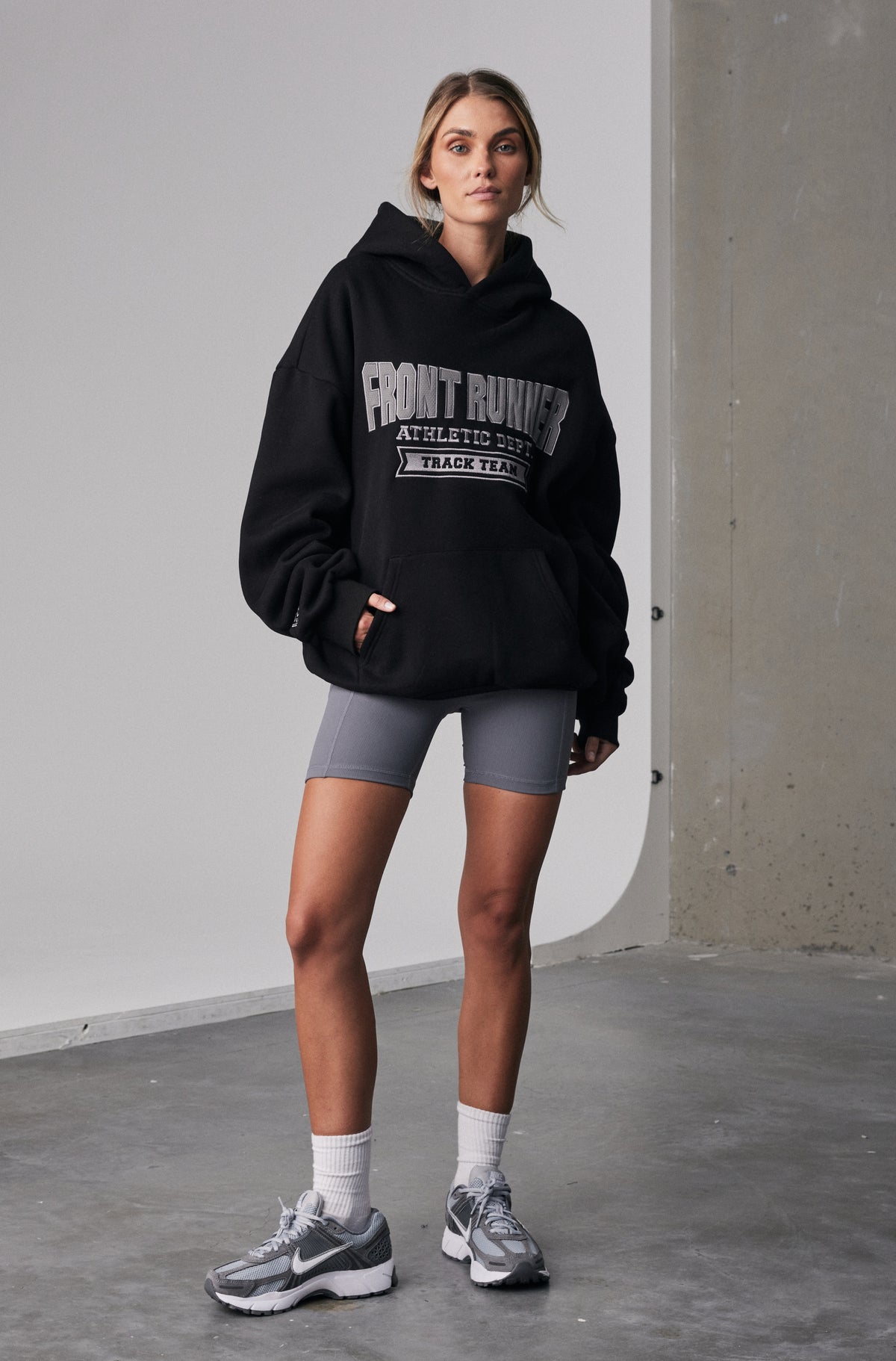 Athletic Department Hoodie - Graphite - Women