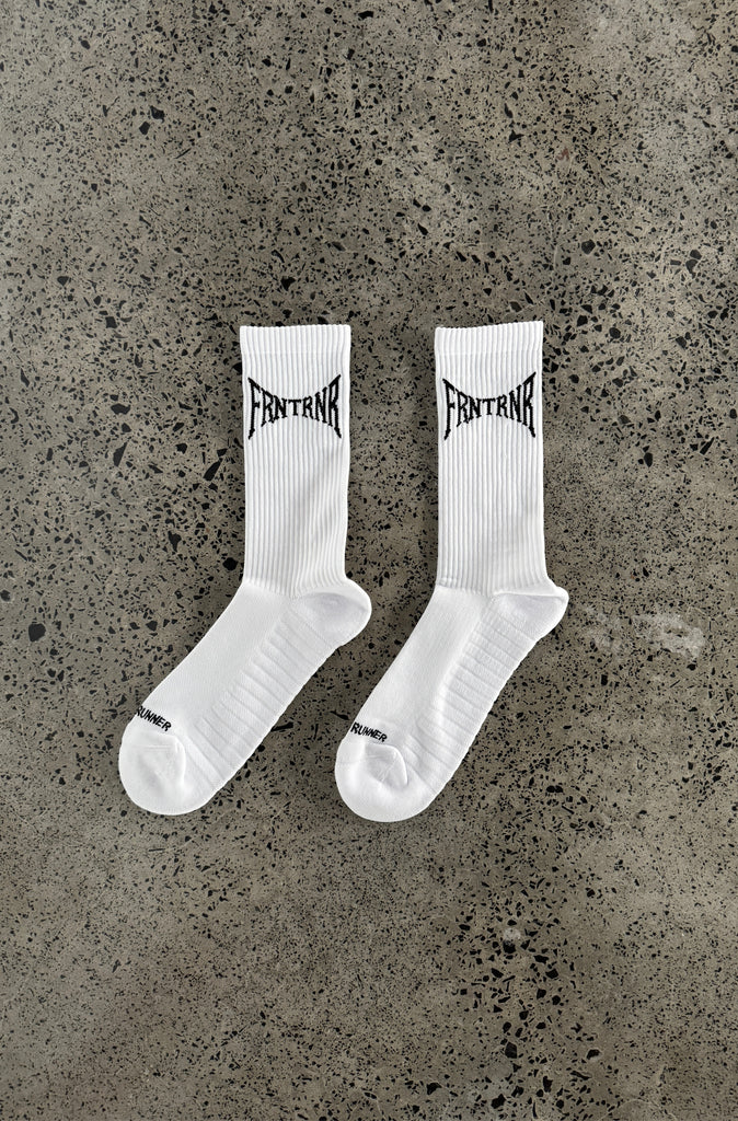 Workshop Socks 3pk - White/Black/Candy
